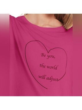 PSK Collective “Be You, the world will adjust” Graphic Tee 3X NWT